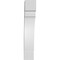Ekena Millwork 3 1/2-in. W x 8-in. D x 20-in. H Merced Architectural Grade PVC Knee Brace BRCP035X08X20MRC - alternate 6